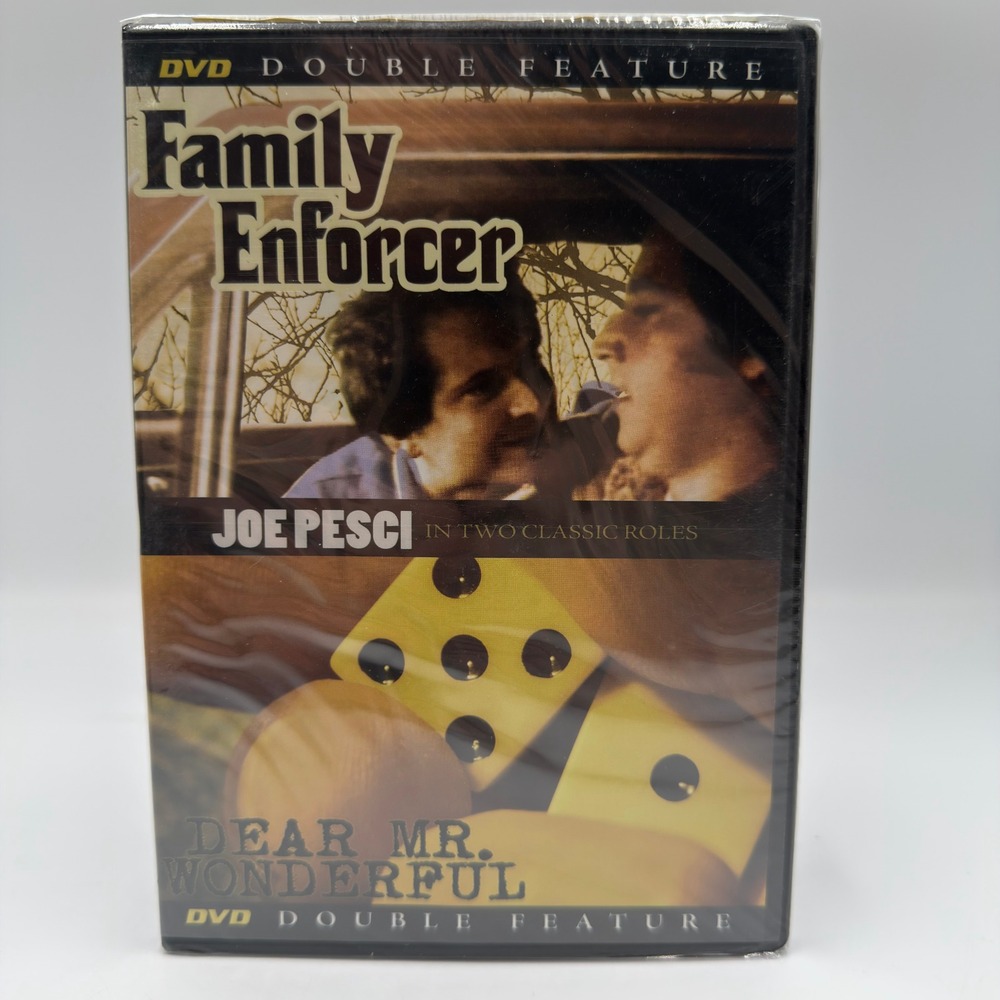 Joe Pesci Double Feature Family Enforcer Dear Mr Wonderful DVD Digiview NEW
